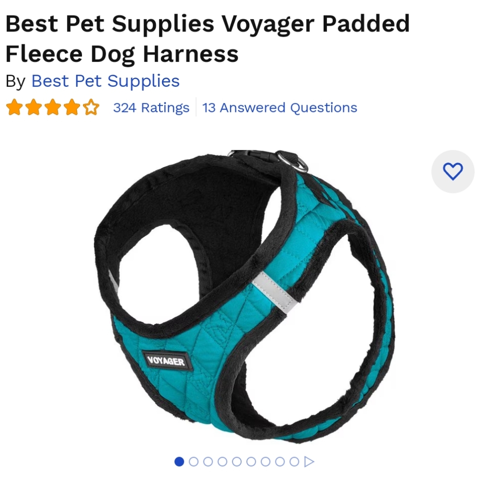 Voyager dog harness.
